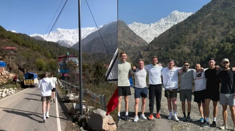 IND vs ENG, 5th Test: Ben Stokes leads England teammates on scenic jog in Dharamsala; WATCH viral video snt