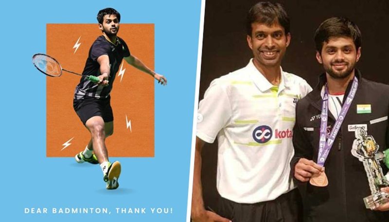 BREAKING World championship bronze medallist shuttler B Sai Praneeth announces retirement snt