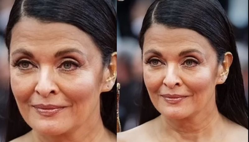 actress Aishwarya Rai Bachchan edited old age photo goes viral nrn 