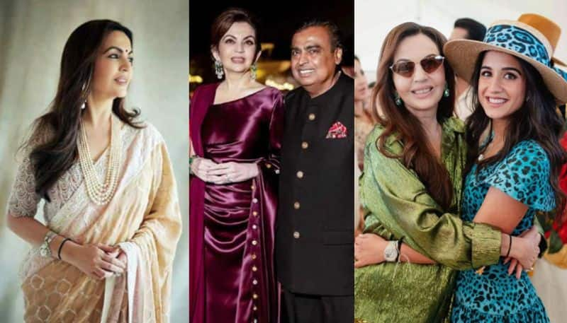 Nita Ambani s saree at Anant Radhika Pre Wedding Event 