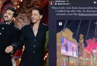 shah rukh khan called ram charan idli vada video went viral radhika anant wedding shah rukh khan net worth kxa 