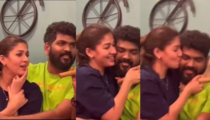 WATCH: Nayanthara hugs, kisses husband Vignesh Shivan in viral video days after 'Jawan' actress unfollowed him RKK