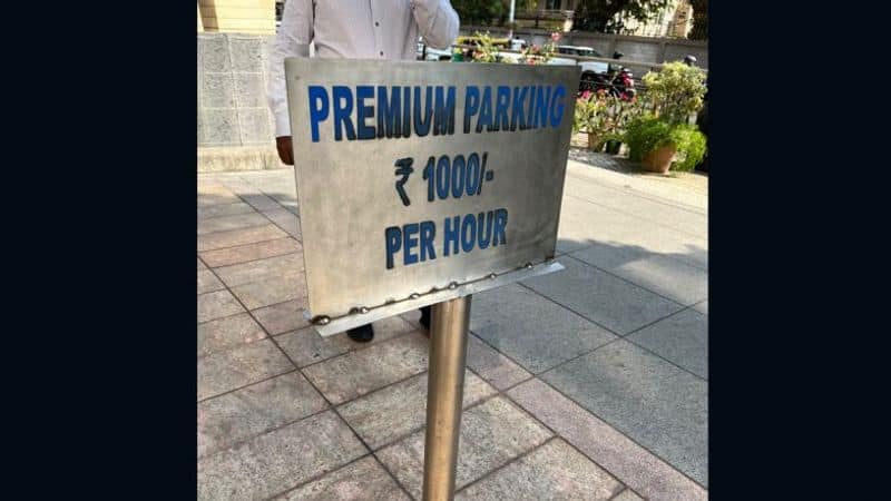 Pay Via EMI? Old Pic Of Bengaluru's Rs 1,000 / Hour Parking Charge Viral sgb