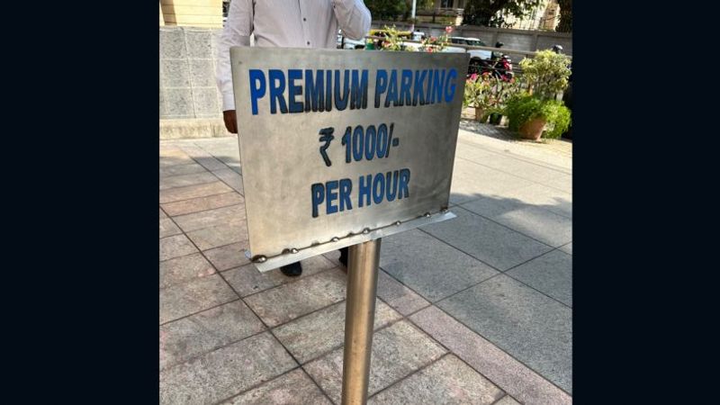 Pay Via EMI? Old Pic Of Bengaluru's Rs 1,000 / Hour Parking Charge Viral sgb