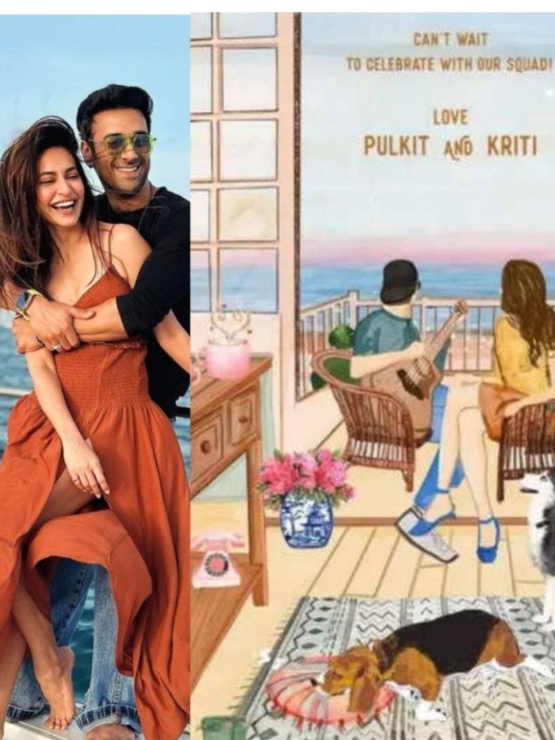 Pulkit Samrat and Kriti Kharbanda wedding details: Check out their wedding invite  RBA