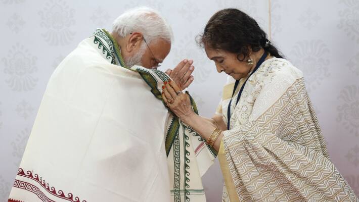 PM MODI Vyjayanthimala