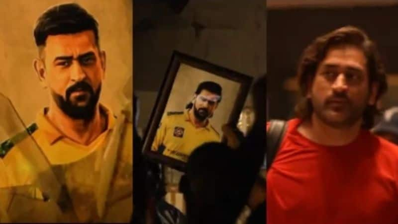 MS Dhoni leo Movie Video Released by CSK and its gone viral on social media rsk