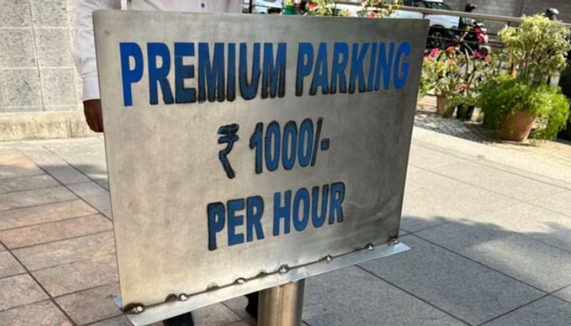 Bengaluru mall charges Rs 1000 per hour premium parking, netizen reaction prm