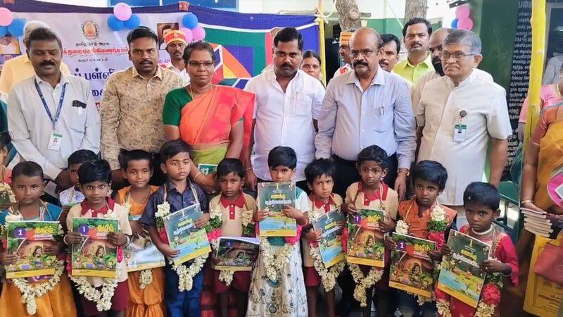 An incident in Karur where school children were made to stand in the sun to welcome the Collector has created a stir vel