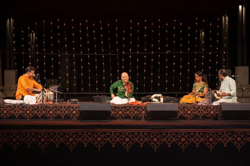 Yaksha 2nd Day Festival: Mesmerizing Kumaresh's Violin Music! Participation by Suhasini, Sudha Raghunathan sgb