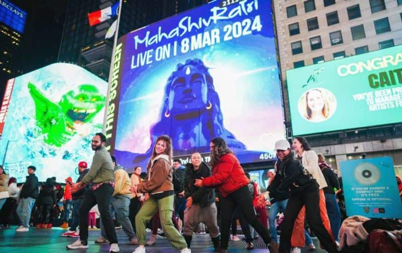 Maha Shivratri 2024: 'Shiv bhakti' at New York's Times Square