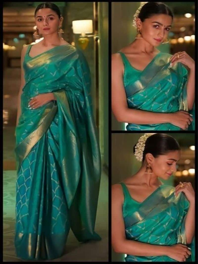 green color saree for mahashivratri zkamn