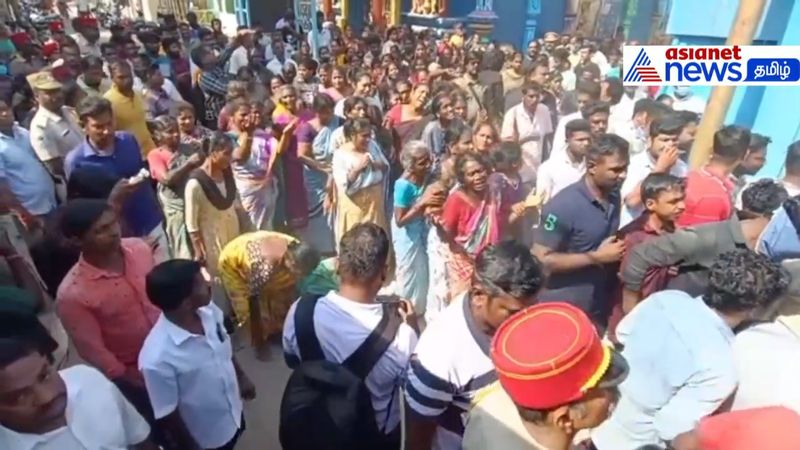 thousands of people participate funeral event of 9 year old child who killed in puducherry vel