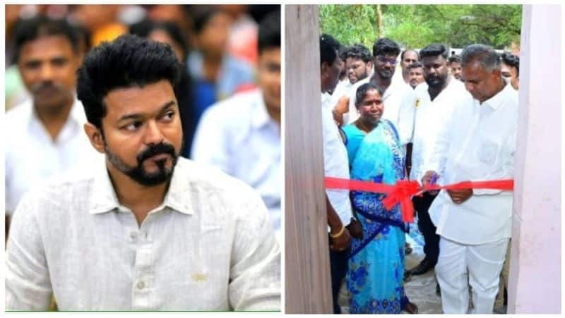 Vijay built new 7 houses for the poor people behalf of tamilaga Vetri Kazhagam mma