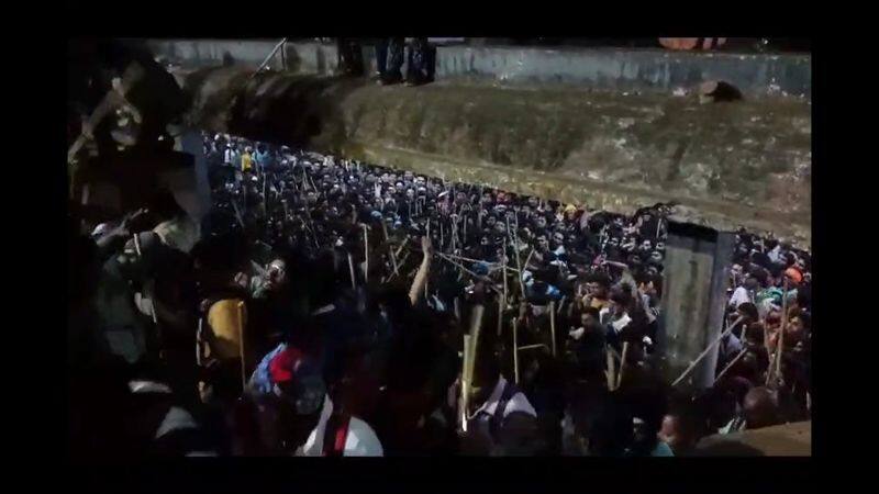 Crisis as thousands of devotees have gathered at Velliangiri Hill in Coimbatore ahead of Shivratri vel