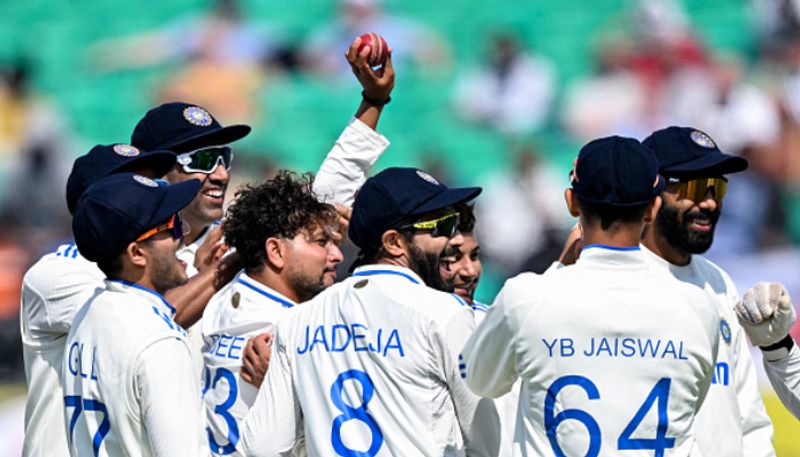 England allout on 218 runs in 1st Innings as Kuldeep Yadav five wicket haul and Ravichandran Ashwin bags four wickets in IND vs ENG 5th Test