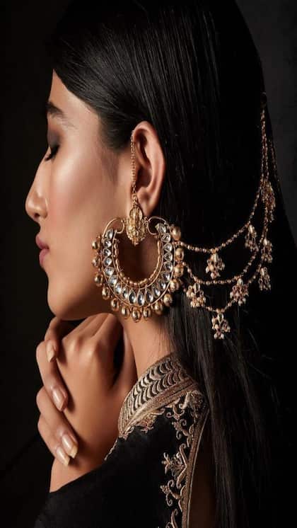 Stones Dangler Earrings