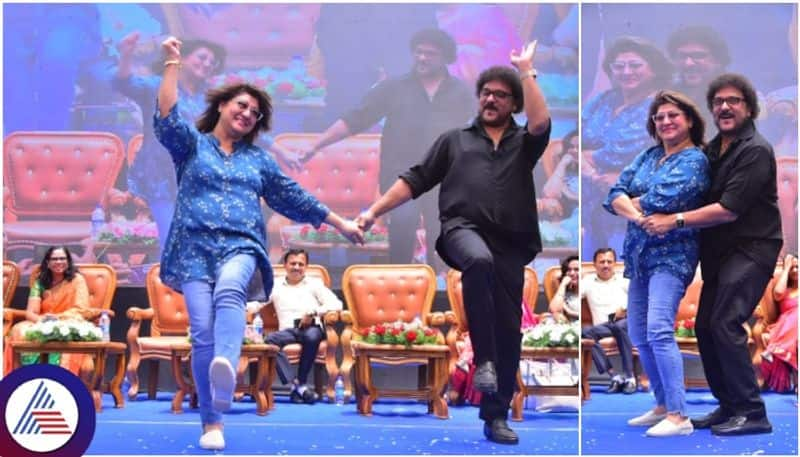 Actor Ravichandran and Malashree danced at BBMP office 30 years after ramachari movie sat