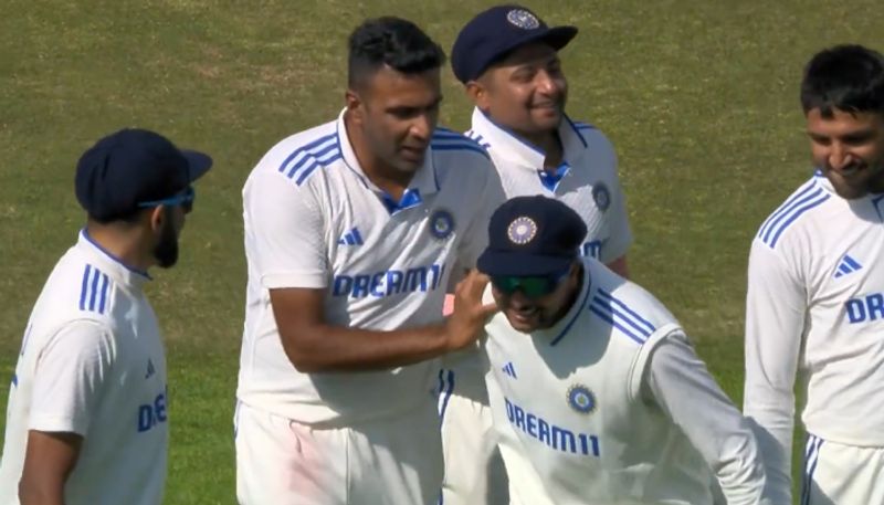 Ashwin denies Kuldeeps offer to lead team in to dressing roon in his 100th thest, Keep fifer tradition alive