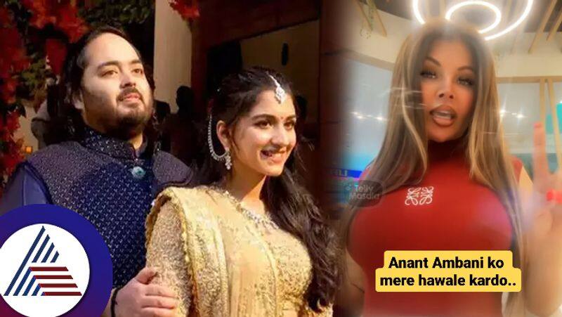 Actress Rakhi Sawanth Trolls Anant Ambanis Weight Receives Backlash from Netizens suc