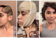  International Women's Day 2024 womans battling with cancer recovery viral video xbw