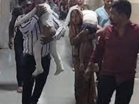 Rajasthan Kota Mahashivratri Incident News 14 children got burnt after coming in contact with HT line during Shiv Baraat XSMN