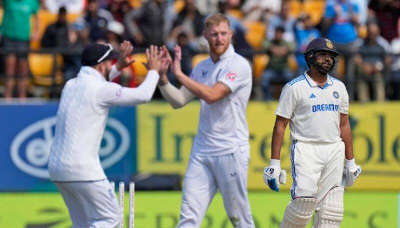 Ben Stokes Take Rohit Sharma Wickets during IND vs ENG 5th Test Match at Dharamsala