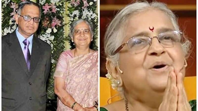 infosys founder narayana murthy wife sudha murthy nominated for rajya sabha  sudha murthy net worth Women's Day kxa 