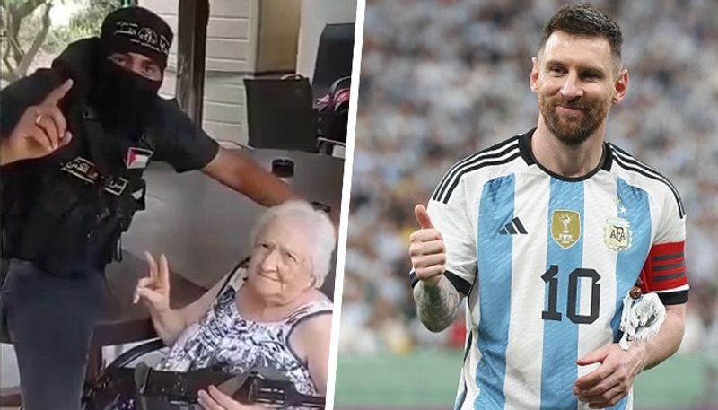 football How 'Messi magic' saved 90-year-old Argentine woman during Hamas' Oct 7 attack on Israel (WATCH) snt