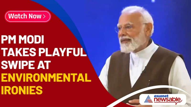 PM Modi takes playful swipe at environmental ironies at National Creators Award ceremony (WATCH) AJR