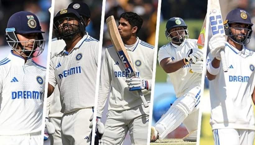 IND vs ENG, 5th Test: Rohit and Gill shine on Day 2, but late batting collapse adds drama to Dharamsala Test