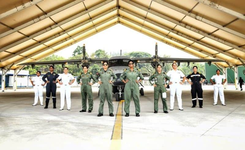 International Women's Da 2024: Indian Navy carries out maiden all-women maritime surveillance mission PHOTOS