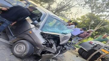 Uttar Pradesh Bulandshahr Accident News Delhi  family car collides with a truck parked on NH 34 XSMN