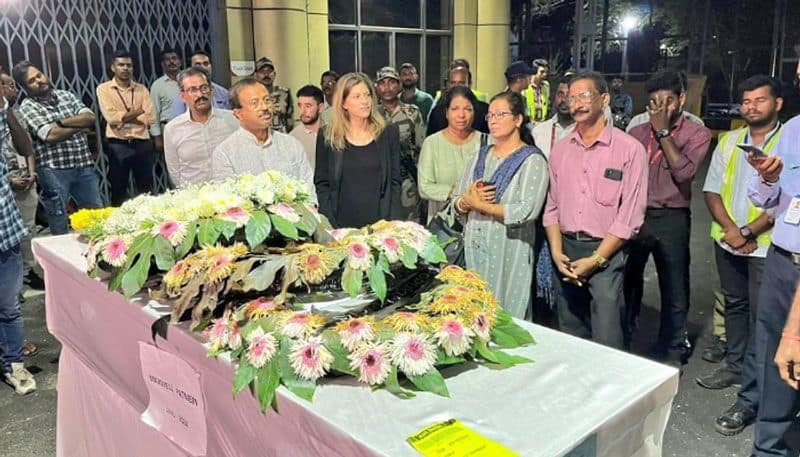 Funeral of Malayali killed in Israel in Kollam today anr