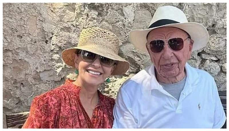 Rupert Murdoch married for the fifth time at the age of 92 