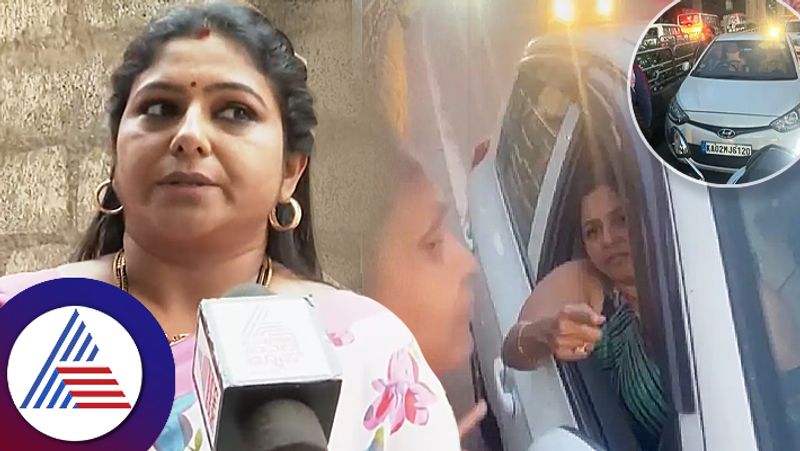 Girls files complaint against kannada actress Lakshmi Siddaiah for Car bike accident vcs