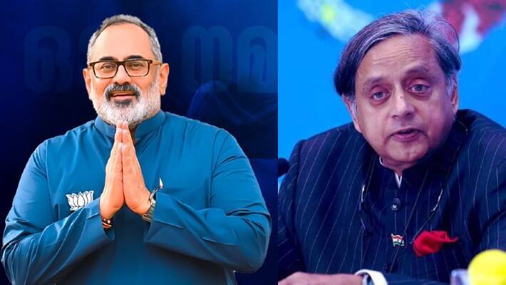 Shashi Tharoor VS Rajeev Chandrasekhar