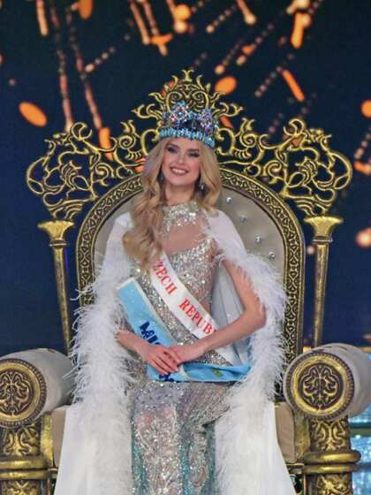 Krystyna Pyszková बनीं Miss World