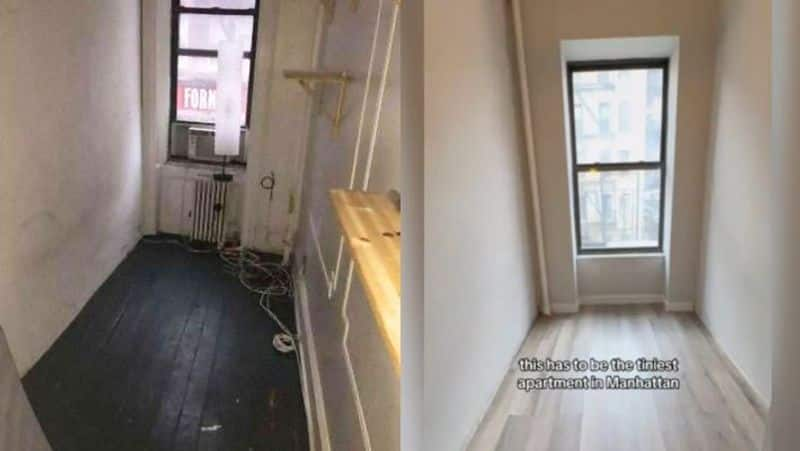 Shocking the internet a cramped studio apartment in New York listed for Rupees 2 lakh rent-rag