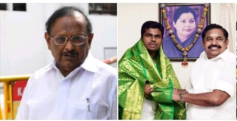 Minister Raghupathi accused BJP of trying to tarnish DMK and seek political gain KAK