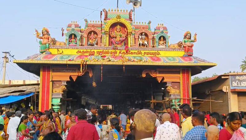 Trichy Samayapuram Mariamman temple Flowering festival started ans