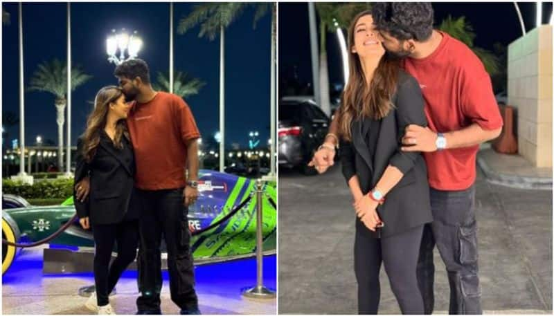 Nayanthara and Vignesh Sivan celebrating holidays in saudi arabia photos went viral 