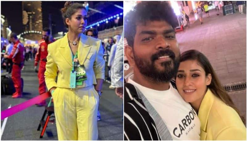 Nayanthara and Vignesh Sivan celebrating holidays in saudi arabia photos went viral 