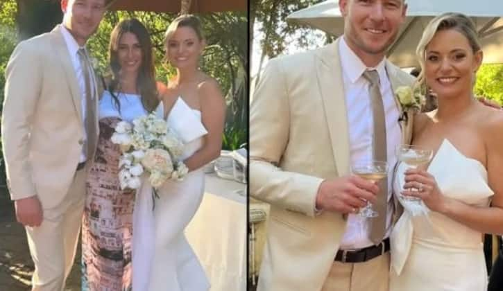 south african cricketer david miller tie knots with girl friend camilla harris kms