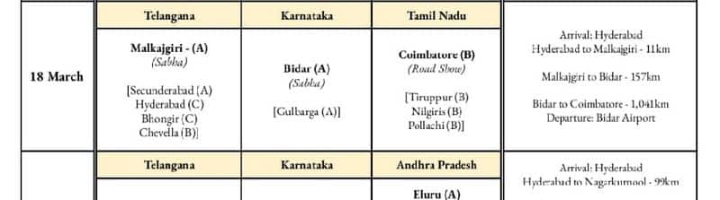 Prime Minister Modi will campaign for 3 consecutive days in Tamil Nadu KAK