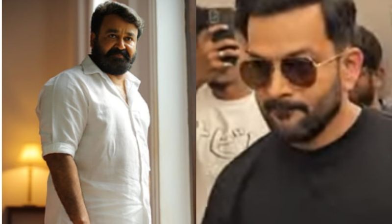 Prithviraj imitates Mohanlal walking video out hrk