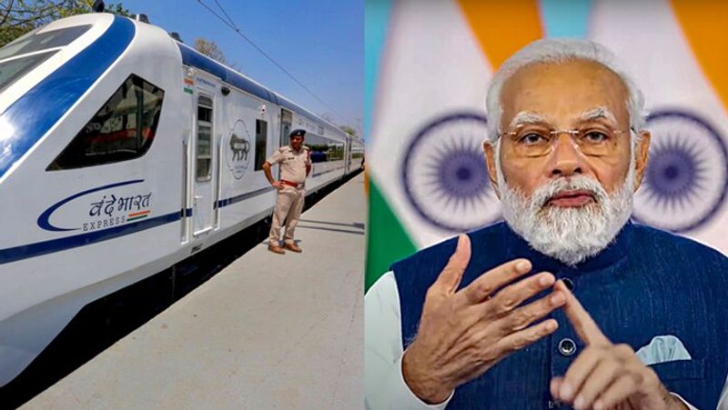 PM Modi inaugurated the new Vande Bharat Express on the Chennai-Bengaluru-Mysore route