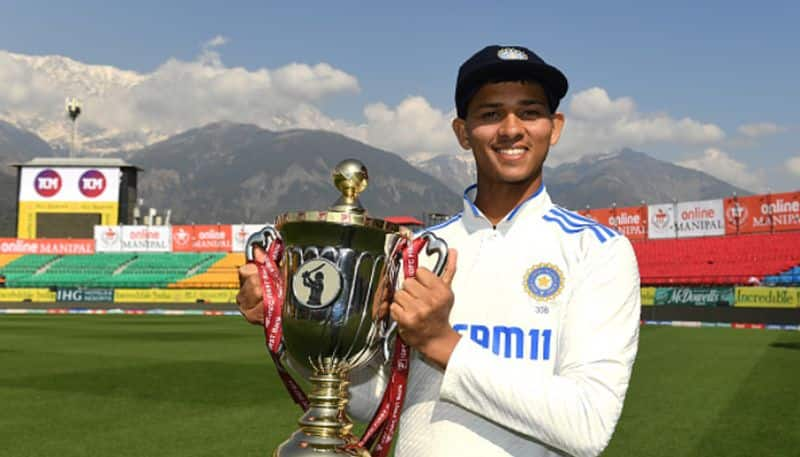 Team india's Yashasvi Jaiswal becomes first to touch 1,000 run mark in international cricket in 2024 RMA