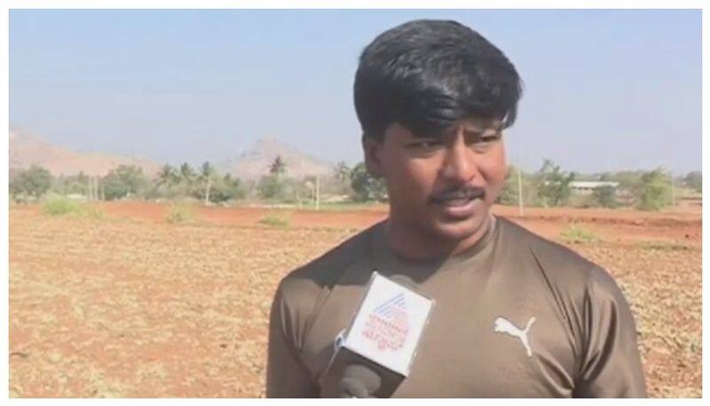 Farmer destroyed crop in Chikkaballapur nbn