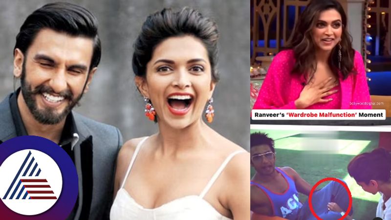 Deepika Padukone says Ranveer Singh ripped his pants at a music fest she sewed suc